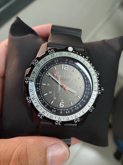 NORTH EDGE EVOQUE 2 Solar-Powered Outdoor Watch – 50M Waterproof Tactical Sports Watch