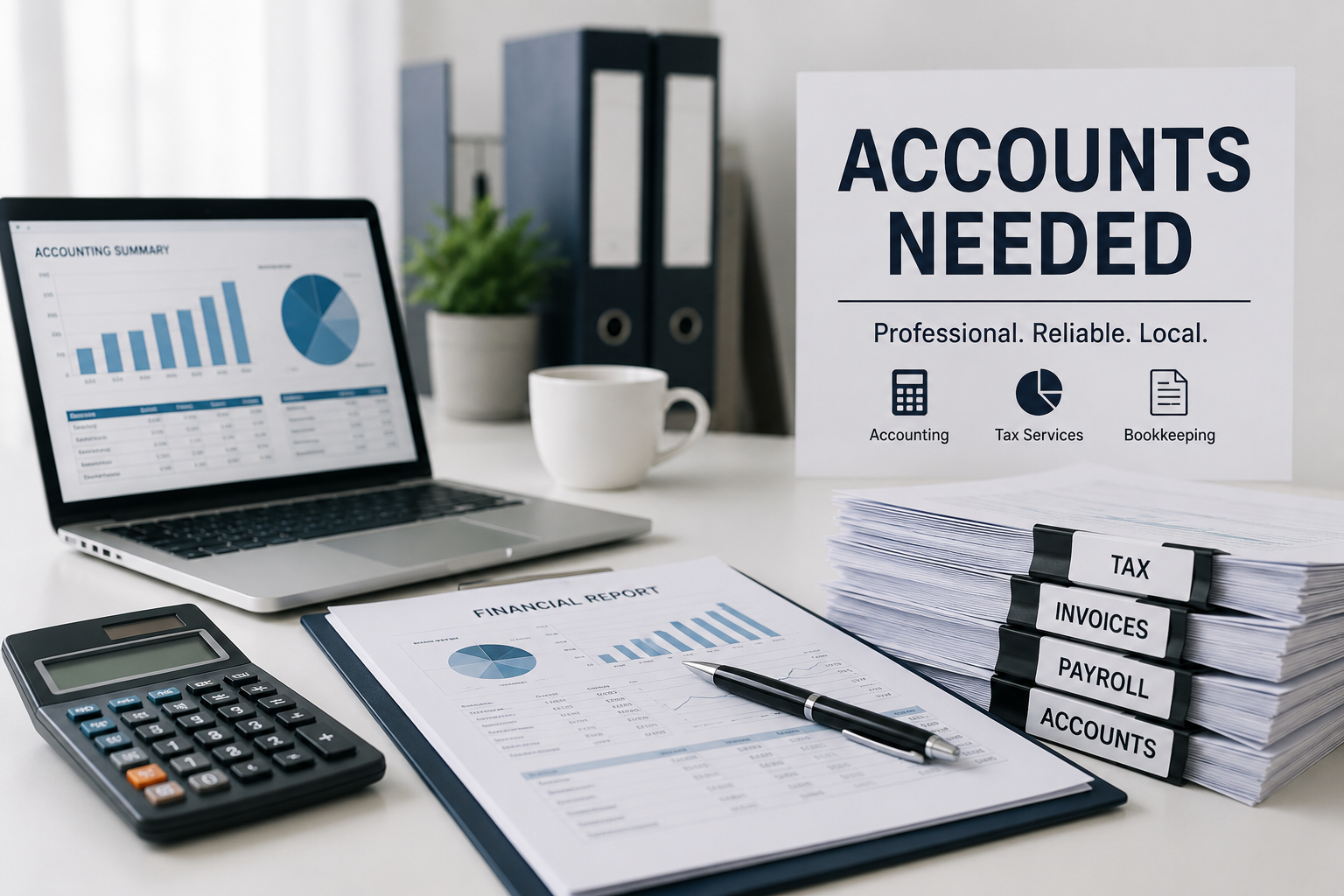 Accounts Needed | Find Accountants, Bookkeepers & Financial Services