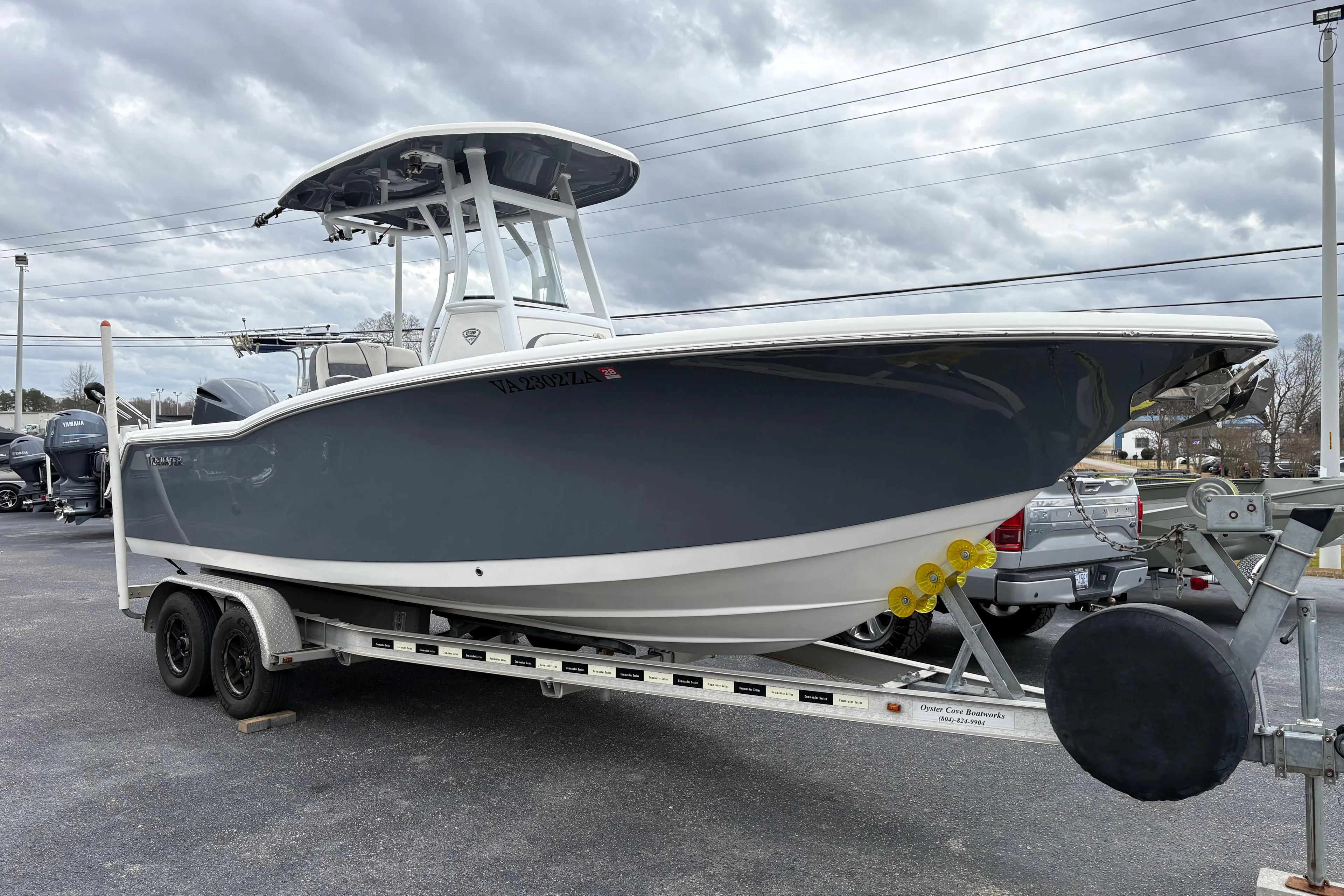 Center Console Fishing Boat for Sale | Modern Offshore Powerboat with Trailer